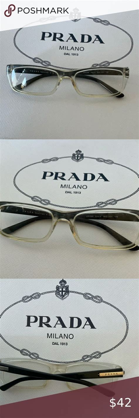 fake prada eye glass frames|prada made in italy glasses.